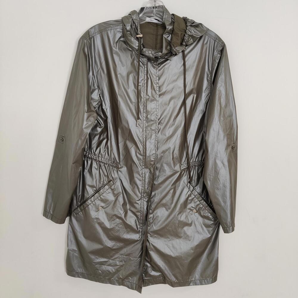 Dex Women's Rain Jacket in Green Size Small Fall Autumn Seasonal Jacket